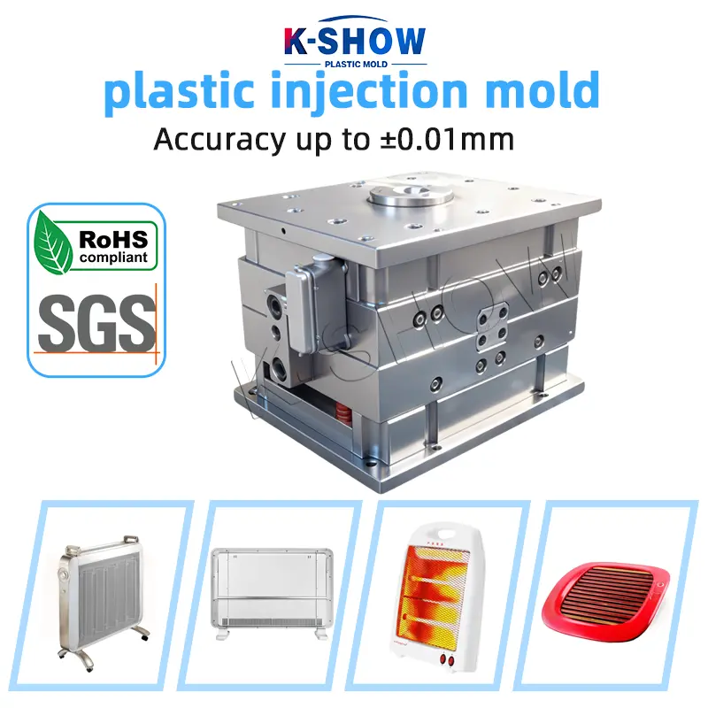 Plastic Electric Heater Shell Mould